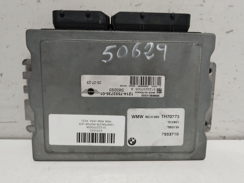 Recambio de centralita motor uce para mini mini (r50, r53) cooper referencia OEM IAM S122237005A  