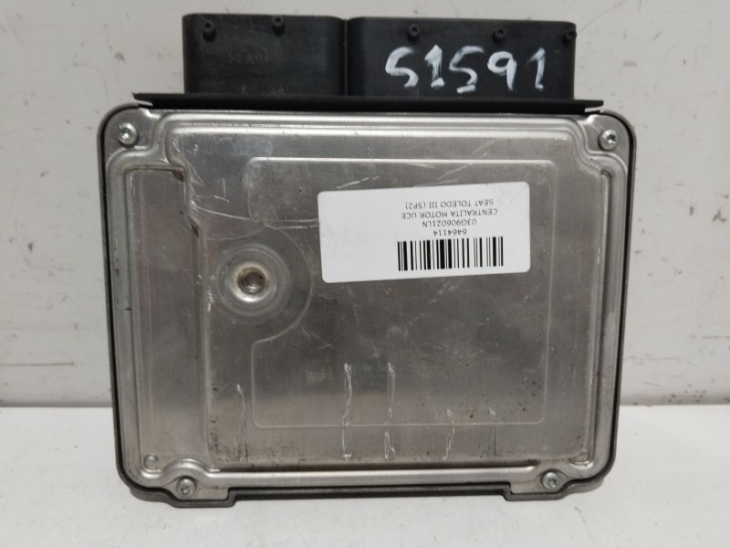 Recambio de centralita motor uce para seat toledo iii (5p2) 1.9 tdi referencia OEM IAM 03G906021LN  