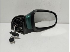 Recambio de retrovisor derecho para mercedes-benz clase a (w168) a 140 (168.031, 168.131) referencia OEM IAM 1868103418 VERDE EL