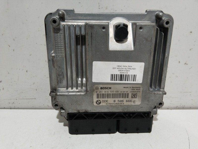 Recambio de centralita motor uce para mini mini (r56) cooper d referencia OEM IAM 0281016585  