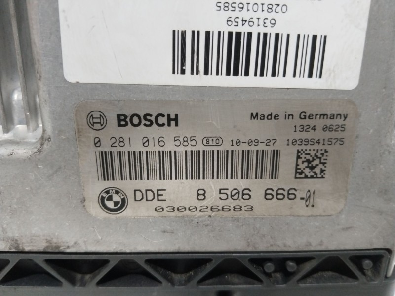 Recambio de centralita motor uce para mini mini (r56) cooper d referencia OEM IAM 0281016585  