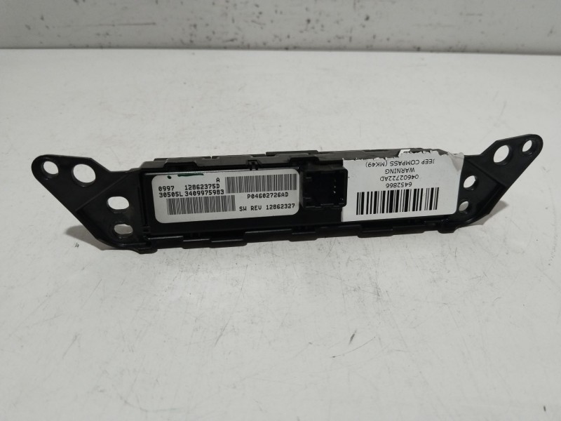Recambio de warning para jeep compass (mk49) 2.0 crd 4x4 referencia OEM IAM 04602722AD  