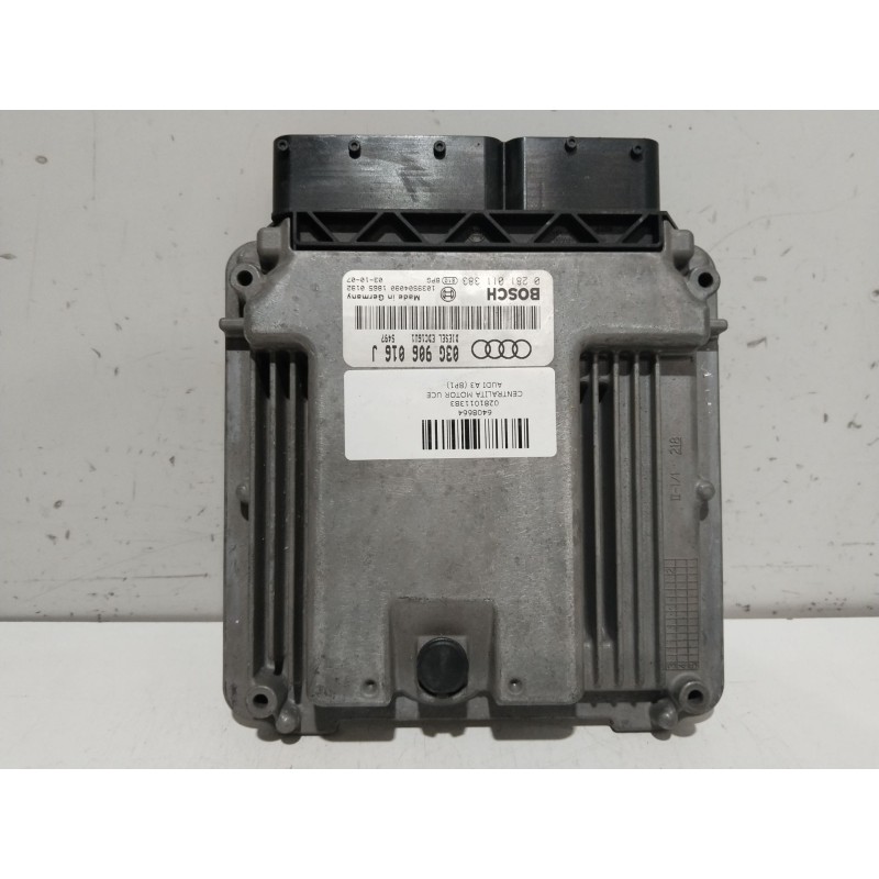 Recambio de centralita motor uce para audi a3 (8p1) 1.9 tdi referencia OEM IAM 0281011383  