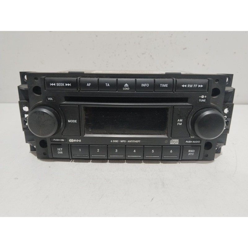 Recambio de sistema audio / radio cd para jeep compass (mk49) 2.0 crd 4x4 referencia OEM IAM P05064362AA  