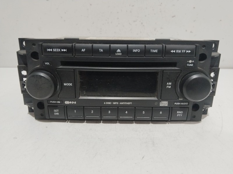 Recambio de sistema audio / radio cd para jeep compass (mk49) 2.0 crd 4x4 referencia OEM IAM P05064362AA  