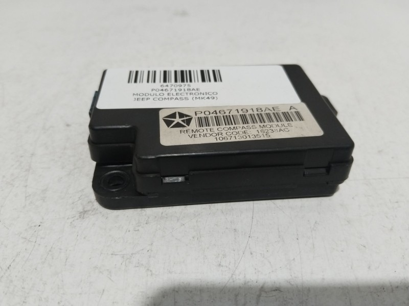 Recambio de modulo electronico para jeep compass (mk49) 2.0 crd 4x4 referencia OEM IAM P04671918AE  