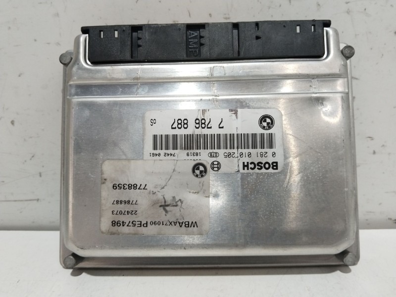 Recambio de centralita motor uce para bmw 3 (e46) 320 d referencia OEM IAM 0281010205   Recambio de centralita motor uce para bmw 3 (e46) 320 d referencia OEM IAM 0281010205