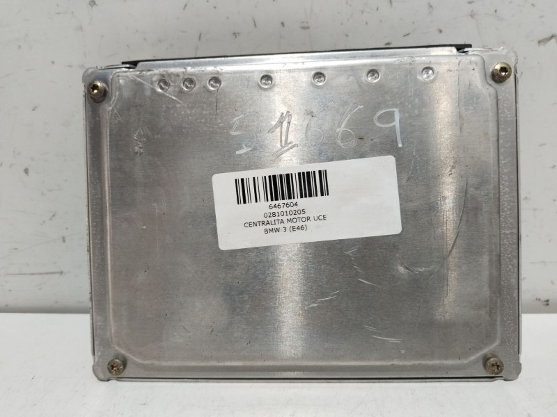 Recambio de centralita motor uce para bmw 3 (e46) 320 d referencia OEM IAM 0281010205   Recambio de centralita motor uce para bmw 3 (e46) 320 d referencia OEM IAM 0281010205