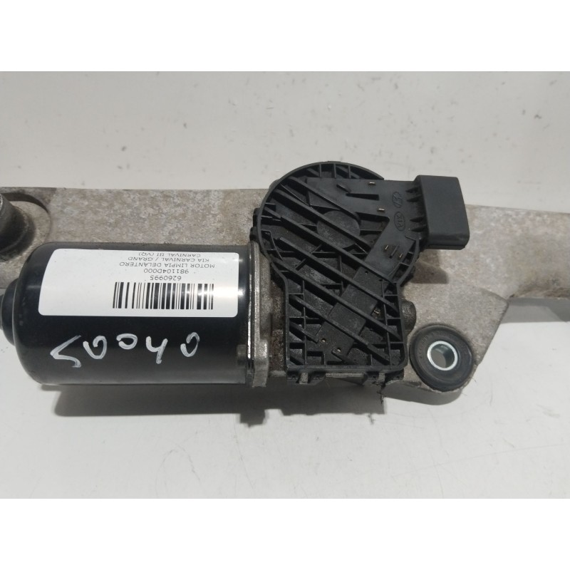 Recambio de motor limpia delantero para kia carnival / grand carnival iii (vq) 2.9 crdi referencia OEM IAM 981104D000  