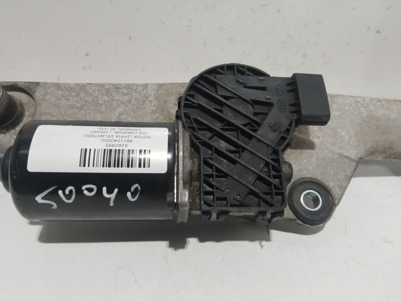 Recambio de motor limpia delantero para kia carnival / grand carnival iii (vq) 2.9 crdi referencia OEM IAM 981104D000  