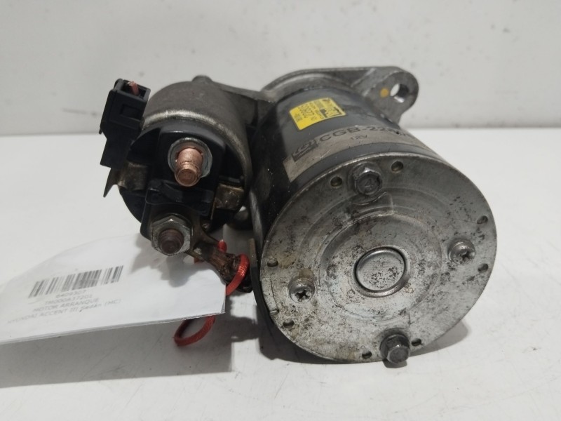 Recambio de motor arranque para hyundai accent iii sedán (mc) 1.6 gls referencia OEM IAM TM000A37201  