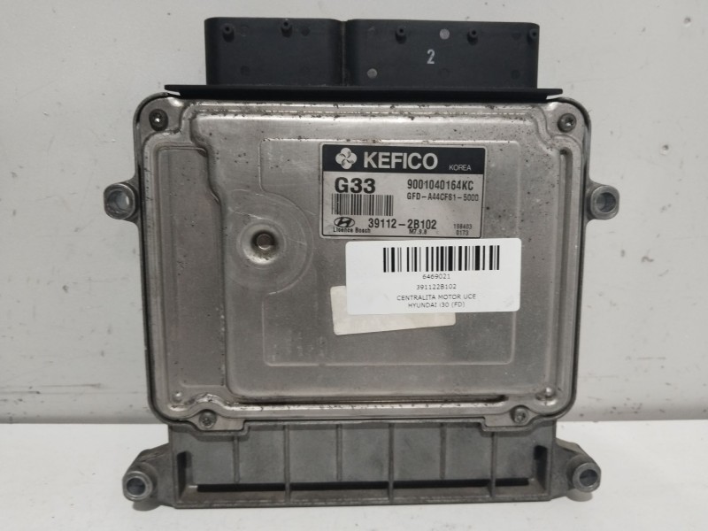 Recambio de centralita motor uce para hyundai i30 (fd) 1.4 referencia OEM IAM 391122B102  