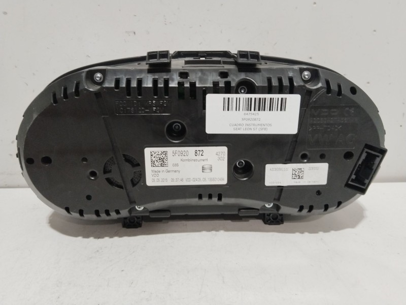 Recambio de cuadro instrumentos para seat leon st (5f8) x-perience 4drive referencia OEM IAM 5F0920872  