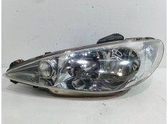Recambio de faro izquierdo para peugeot 206 berlina x-line clim referencia OEM IAM 9628666880  