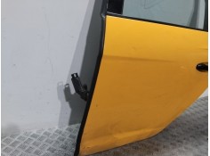 Recambio de puerta trasera izquierda para seat leon (5f1) 1.4 tgi referencia OEM IAM 5F9833055  AMARILLO 2