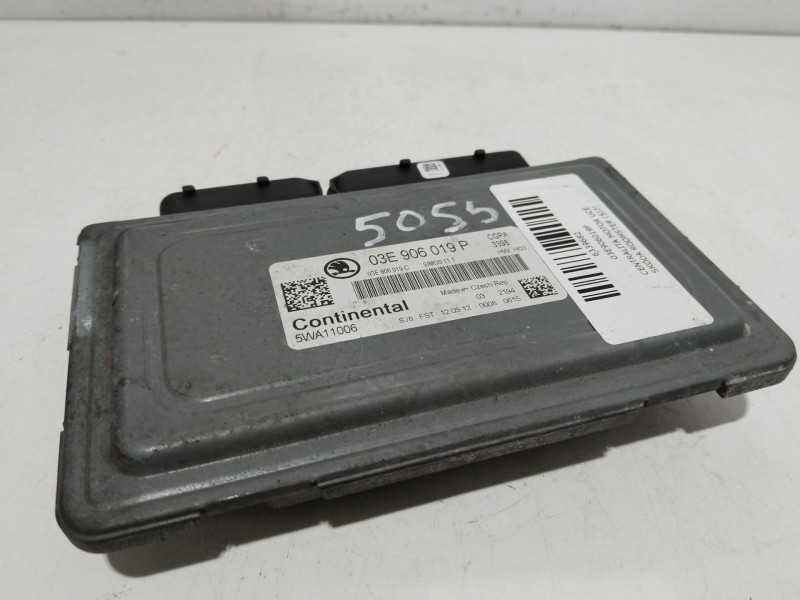 Recambio de centralita motor uce para skoda roomster (5j7) 1.2 referencia OEM IAM 03E906019P  