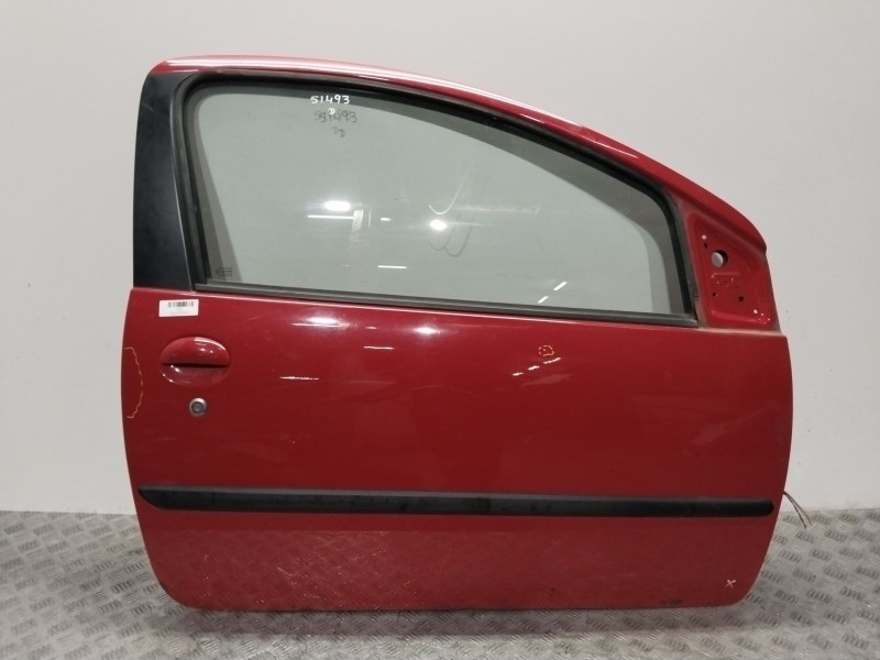 Recambio de puerta delantera derecha para peugeot 107 (pm_, pn_) 1.0 referencia OEM IAM 9004X1  