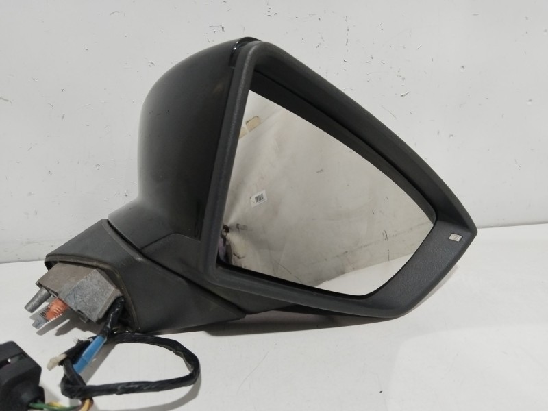 Recambio de retrovisor derecho para seat leon (5f1) 1.4 tgi referencia OEM IAM 5F1857508N  ELECTRICO