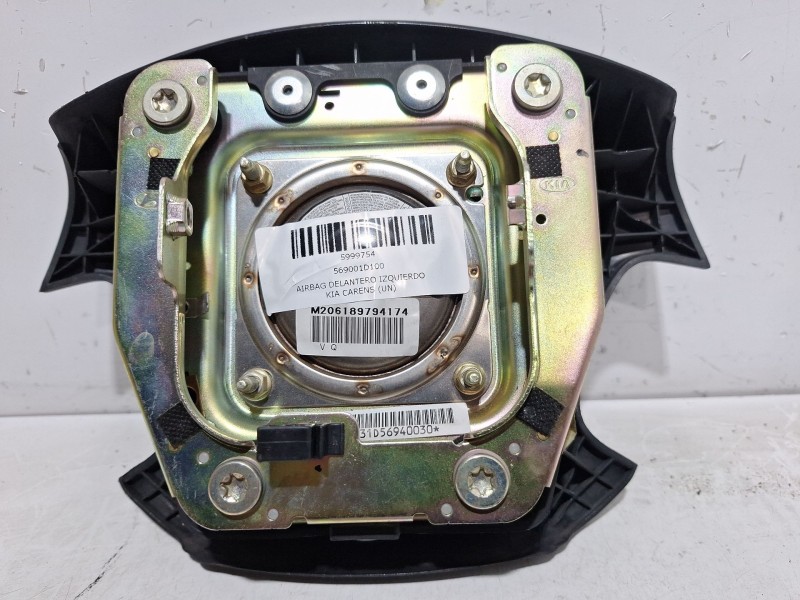 Recambio de airbag delantero izquierdo para kia carens (un) active referencia OEM IAM 569001D100  