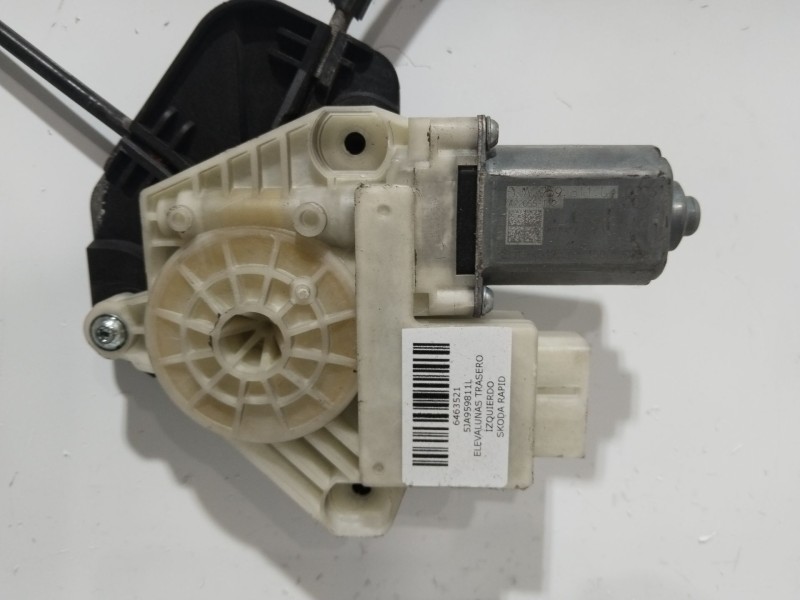 Recambio de elevalunas trasero izquierdo para skoda rapid active referencia OEM IAM 5JA959811L  