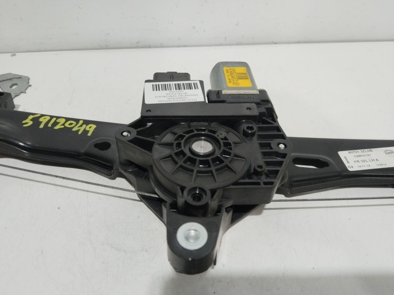 Recambio de elevalunas delantero izquierdo para nissan pulsar (c13) acenta referencia OEM IAM 807013ZL0B  C25512101