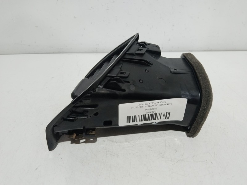 Recambio de aireador delantero derecho para skoda fabia iii (nj3) 1.0 referencia OEM IAM 20006576  