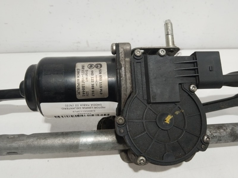 Recambio de motor limpia delantero para skoda fabia iii (nj3) 1.0 referencia OEM IAM 5JB955113PL9  