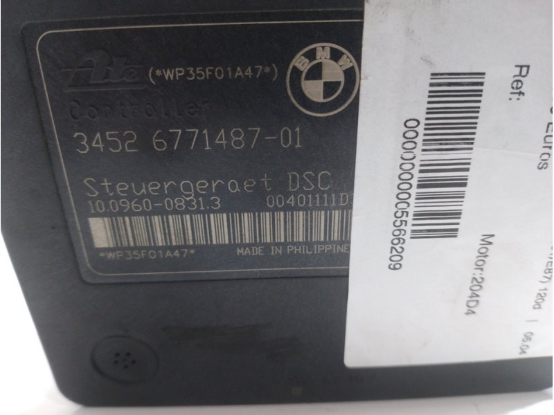 Recambio de abs para bmw serie 1 berlina (e81/e87) 120d referencia OEM IAM 3452677148701  
