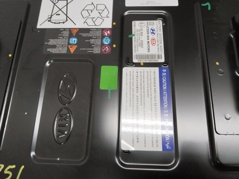 Recambio de bateria para kia ceed tourer (cd) 1.6 crdi 136 referencia OEM IAM 375M0G4000  