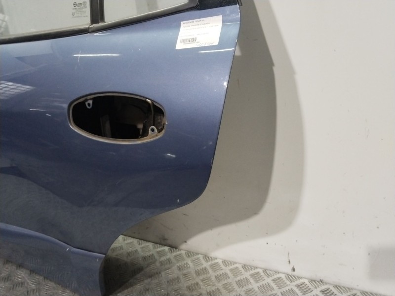 Recambio de puerta trasera izquierda para hyundai santa fe (sm) 2.4 gls referencia OEM IAM 7700326110 AZUL 