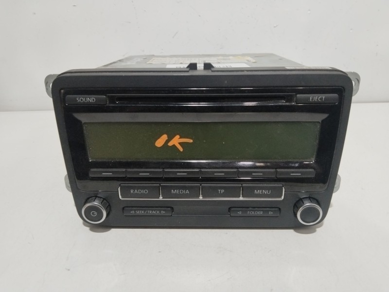Recambio de sistema audio / radio cd para volkswagen passat b6 (3c2) 2.0 tdi referencia OEM IAM 1K0035186AA  