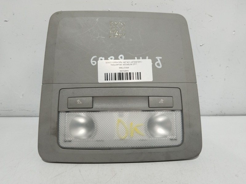 Recambio de luz interior delantera para chevrolet cruze hatchback (j305) 1.7 d referencia OEM IAM 95027366  