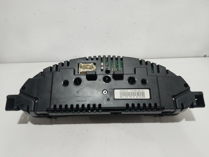 Recambio de cuadro instrumentos para mercedes-benz clase clc (cl203) clc 220 cdi (203.708) referencia OEM IAM A2035409148  