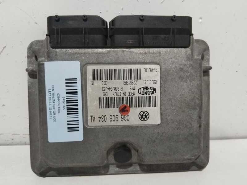 Recambio de centralita motor uce para seat ibiza iii (6l1) 1.4 16v referencia OEM IAM 036906034AL   Recambio de centralita motor uce para seat ibiza iii (6l1) 1.4 16v referencia OEM IAM 036906034AL