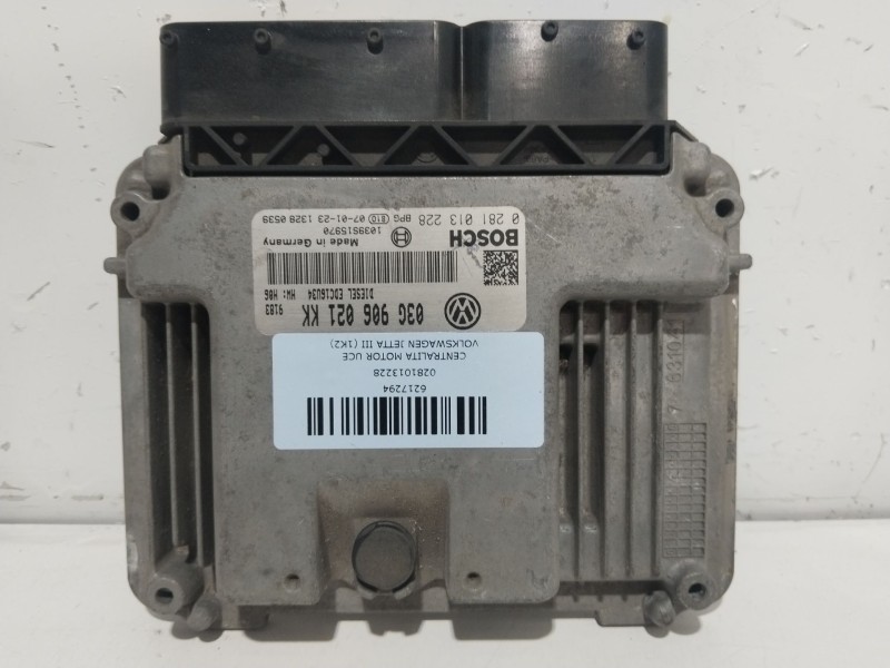 Recambio de centralita motor uce para volkswagen jetta iii (1k2) 2.0 tdi referencia OEM IAM 0281013228  