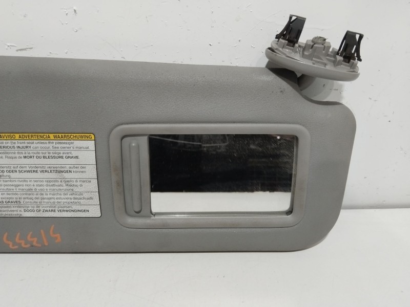 Recambio de parasol derecho para toyota yaris (_p9_) 1.4 d-4d (nlp90_) referencia OEM IAM 743100D270B0  