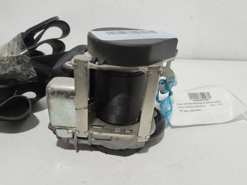 Recambio de cinturon seguridad delantero derecho para citroën c4 berlina lx referencia OEM IAM 96527696XX  