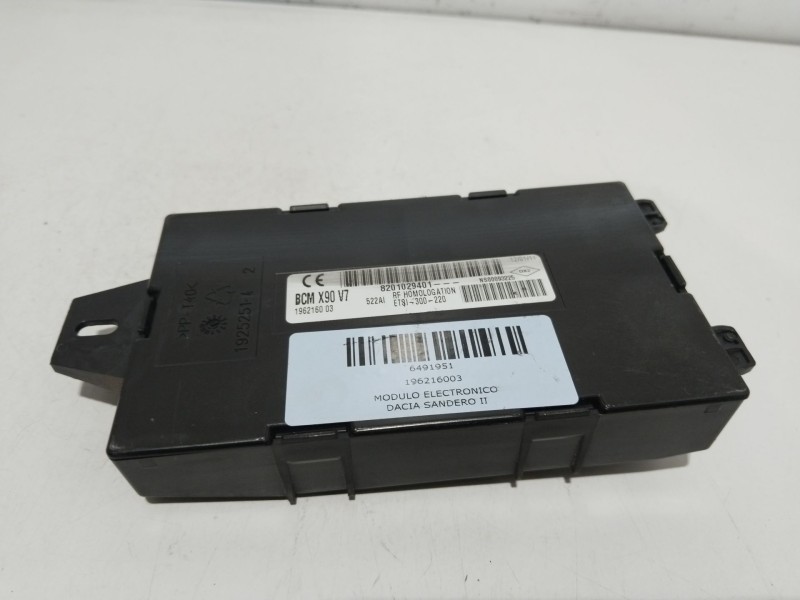 Recambio de modulo electronico para dacia sandero ii 1.5 dci referencia OEM IAM 196216003  