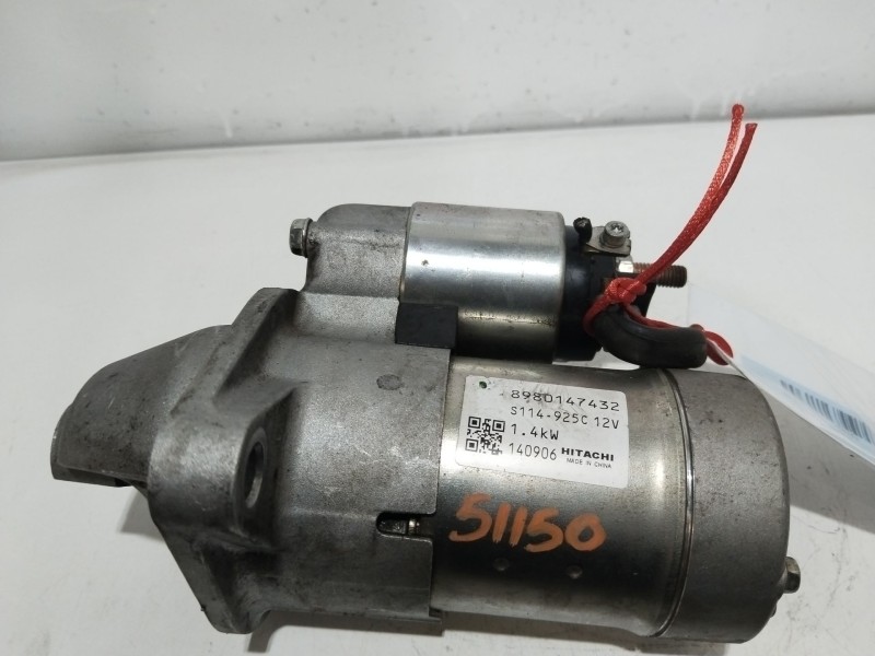 Recambio de motor arranque para opel astra j (p10) 1.7 cdti (68) referencia OEM IAM 8980147432   Recambio de motor arranque para opel astra j (p10) 1.7 cdti (68) referencia OEM IAM 8980147432