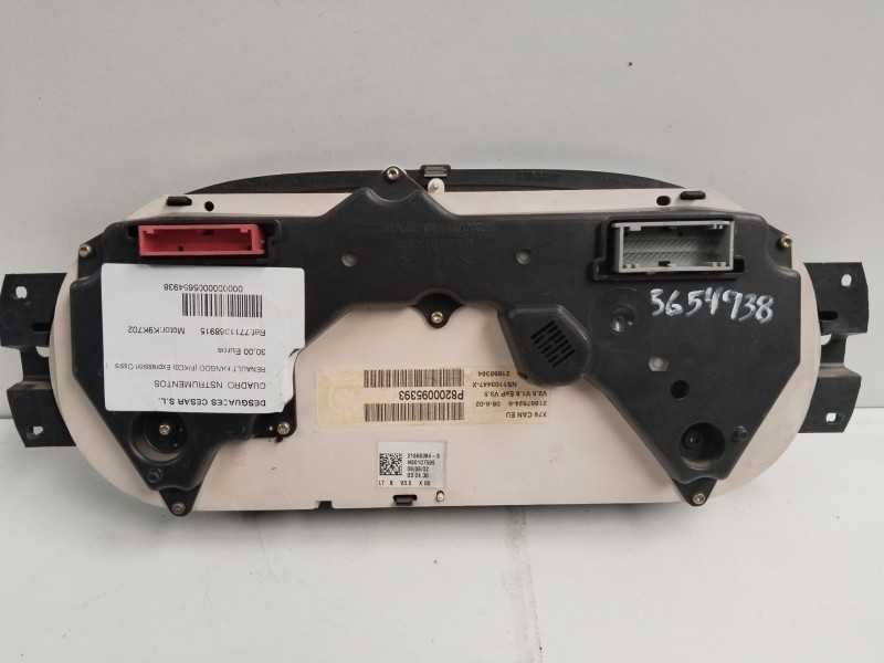 Recambio de cuadro instrumentos para renault kangoo (f/kc0) expression oasis referencia OEM IAM 7711368915  