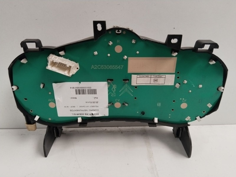 Recambio de cuadro instrumentos para peugeot 207 confort referencia OEM IAM A2c53065547  