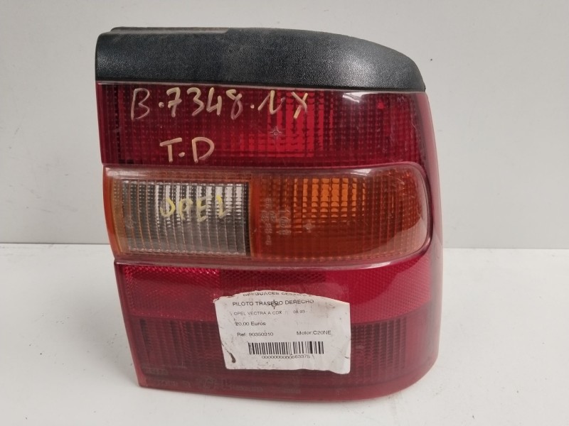 Recambio de piloto trasero derecho para opel vectra a cdx referencia OEM IAM 90350310  