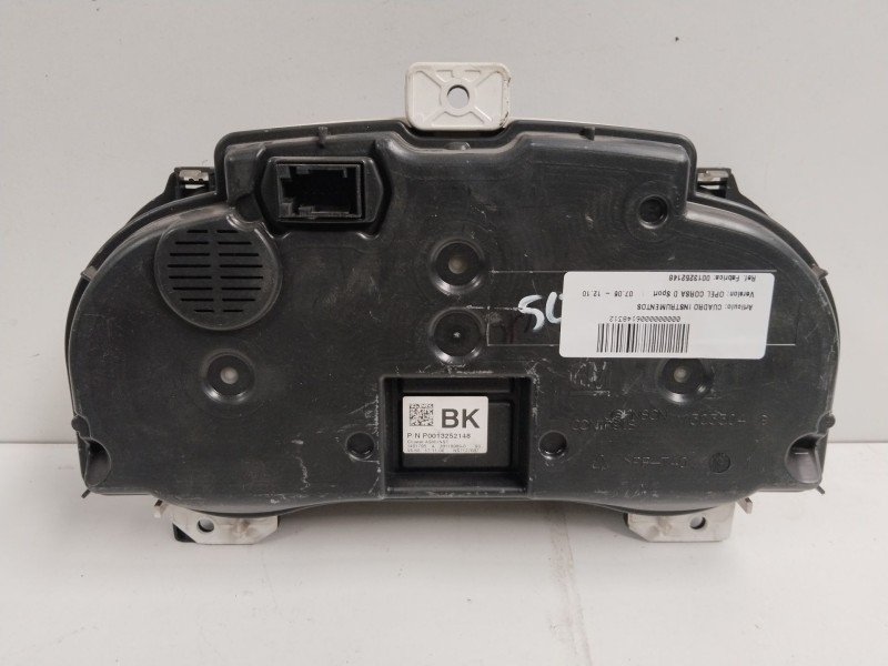 Recambio de cuadro instrumentos para opel corsa d sport referencia OEM IAM 0013252148  