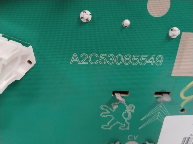 Recambio de cuadro instrumentos para peugeot 207 xs referencia OEM IAM  A2C53065549 A2C53190333