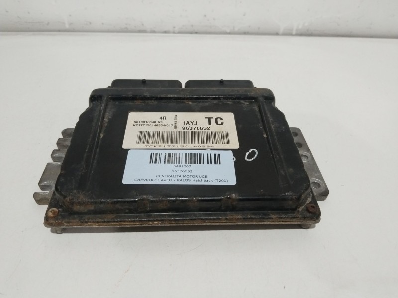 Recambio de centralita motor uce para chevrolet aveo / kalos hatchback (t200) 1.2 referencia OEM IAM 96376652  