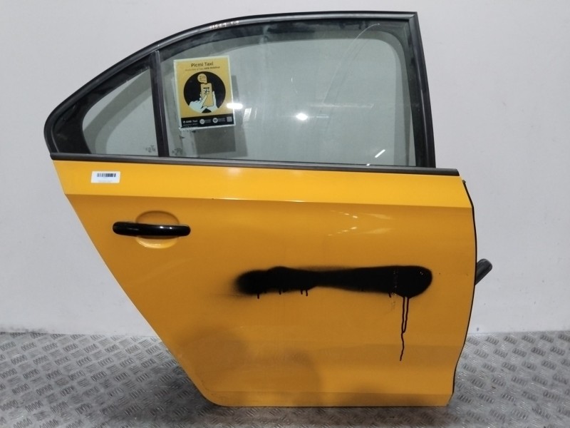 Recambio de puerta trasera derecha para seat toledo iv (kg3) 1.6 tdi referencia OEM IAM   AMARILLO Recambio de puerta trasera derecha para seat toledo iv (kg3) 1.6 tdi referencia OEM IAM   AMARILLO