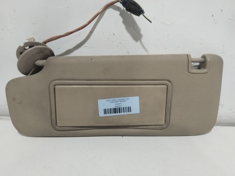 Recambio de parasol izquierdo para opel insignia a sedán (g09) 2.0 cdti (69) referencia OEM IAM 1437222  