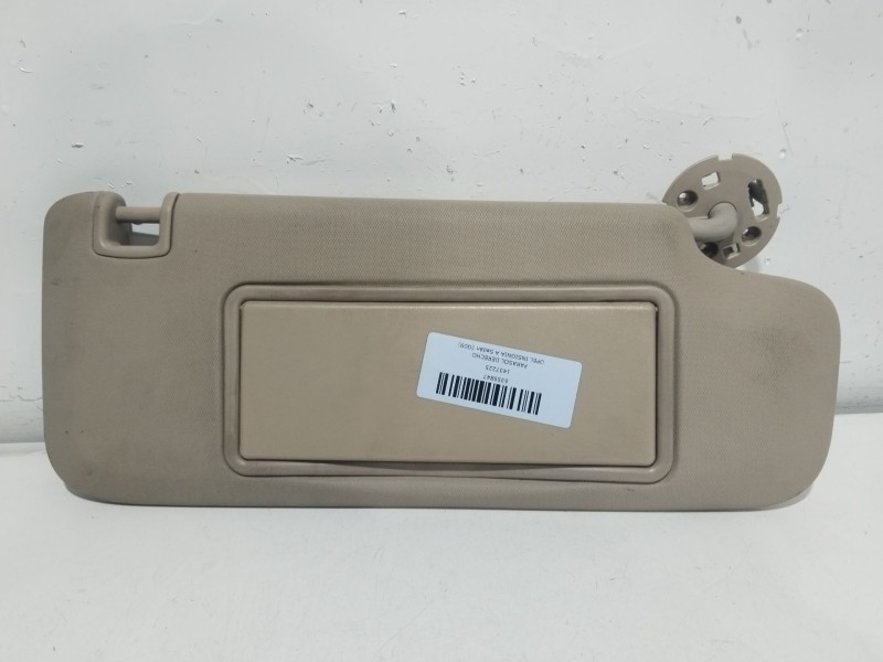 Recambio de parasol derecho para opel insignia a sedán (g09) 2.0 cdti (69) referencia OEM IAM 1437225  