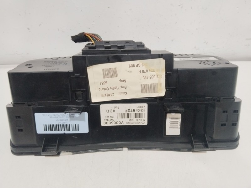 Recambio de cuadro instrumentos para volkswagen scirocco iii (137, 138) 1.4 tsi referencia OEM IAM 1K8920870F  