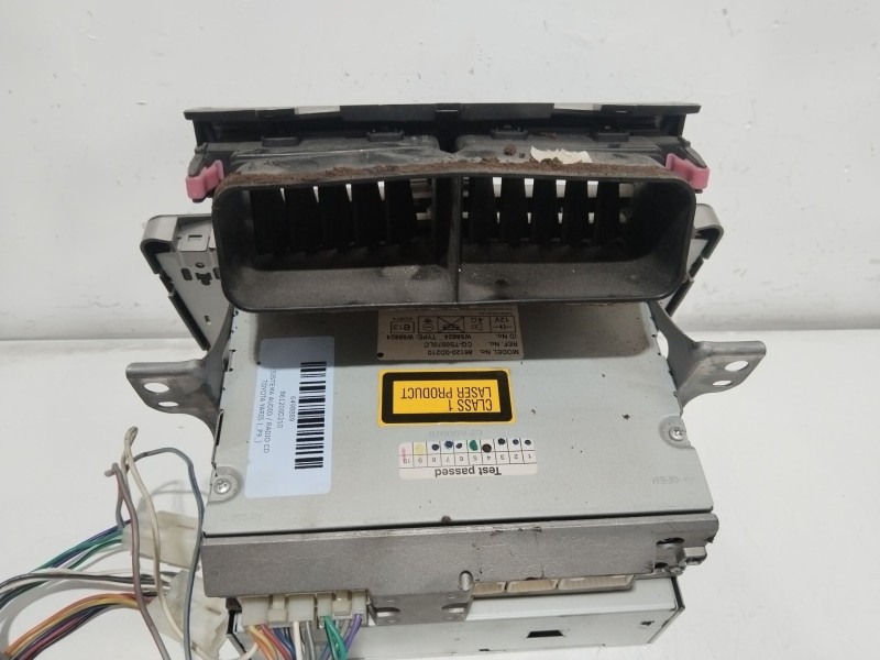 Recambio de sistema audio / radio cd para toyota yaris (_p9_) 1.4 d-4d (nlp90_) referencia OEM IAM 861200D210  